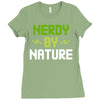 nerdy by nature Ladies Fitted T-Shirt