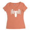 venom 2 spiderman avengers marvel comics gift Women's Triblend Scoop T-shirt
