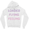 loaded like a freight train flying like an aeroplane feeling like a sp Zipper Hoodie