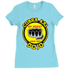 strike first, strike hard, no mercy Ladies Fitted T-Shirt