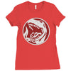 tyrannosaurus! Ladies Fitted T-Shirt