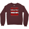 big lips natural hair Crewneck Sweatshirt