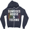 Sunrises House &amp; Techno Zipper Hoodie
