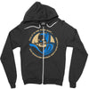 mustache batman Zipper Hoodie