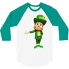 DABBİNG LEPRECHAUN 3/4 Sleeve Shirt