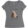 dam Women's Triblend Scoop T-shirt