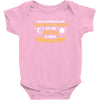 I Love Someone with Childhood Cancer to the Moon and Back to Infinity Baby Bodysuit