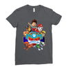 paw patrol birthday boy mom Ladies Fitted T-Shirt