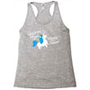 unicorns are just horny ponies Racerback Tank