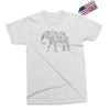 elephant filled pattern cool Exclusive T-shirt