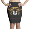 only loves her bed and her (your texs hear) Pencil Skirts