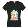 polar bear Women's V-Neck T-Shirt
