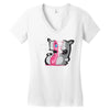 new brains Women's V-Neck T-Shirt
