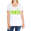 veggie power! Ladies Curvy T-Shirt
