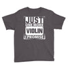 Just One More Violin I Promise Youth Tee