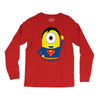 minion parody superman Long Sleeve Shirts