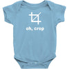 oh crop Baby Onesie