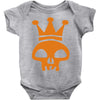 king skull emo club pirate dance music reggae Baby Onesie