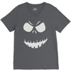 evil scary pumpkin face V-Neck Tee