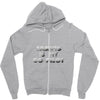 jarvis is my co pilot Zipper Hoodie