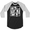 v3 eat sleep snap 3/4 Sleeve Shirt