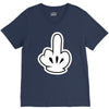 ski glove V-Neck Tee