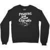 fishing is my cardio Crewneck Sweatshirt