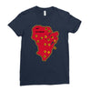 isla nublar Ladies Fitted T-Shirt