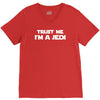 trust me i'm a jedi   funny printed mens V-Neck Tee