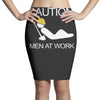 caution men at work Pencil Skirts