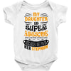 My Daughter Is Super Awesome Her Stepmom Baby Bodysuit