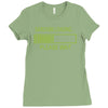 sarcasm loading funny computer tech gee Ladies Fitted T-Shirt