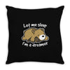 dreamer bear Throw Pillow