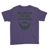 mens bearded Youth Tee