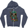minion boba fett Zipper Hoodie