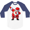 Santa Dabbing 3/4 Sleeve Shirt