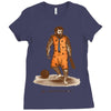 primitive man Ladies Fitted T-Shirt