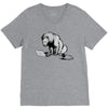 lion pc V-Neck Tee