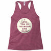 I Love You To The Moon And Back Racerback Tank