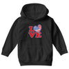 star spangled hammered Youth Hoodie