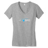 Technically, The Glass Is Always Full Women's V-Neck T-Shirt