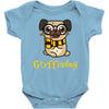 gryffindog pug Baby Bodysuit