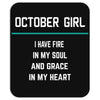 October Girl Mousepad