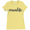 mom life svg Ladies Fitted T-Shirt