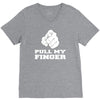pull my finger V-Neck Tee