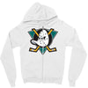 mighty ducks of anaheim Zipper Hoodie