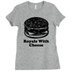 royale with cheese Ladies Fitted T-Shirt