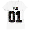 mum 01 Ladies Fitted T-Shirt