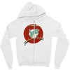 so long Zipper Hoodie