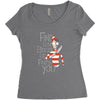 hiding in the dark Women's Triblend Scoop T-shirt